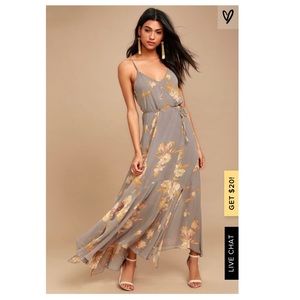 Lulu’s Feeling Freesia maxi dress.